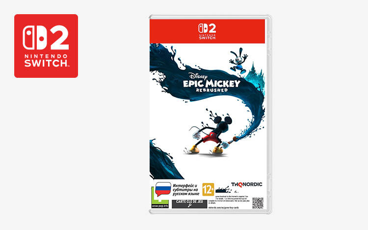 Изображение №0 Disney Epic Mickey: Rebrushed (Nintendo Switch 2) Фото №0 Disney Epic Mickey: Rebrushed (Nintendo Switch 2)