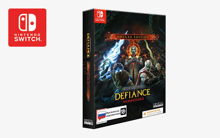 Изображение №0 Legacy of Kain: Defiance Remastered - Deluxe Edition (Nintendo Switch) Фото №0 Legacy of Kain: Defiance Remastered - Deluxe Edition (Nintendo Switch)